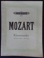 W.A. Mozart Klavierstücke, Peters Nr.6, NOTEN Vintage Bayern - Rain Lech Vorschau