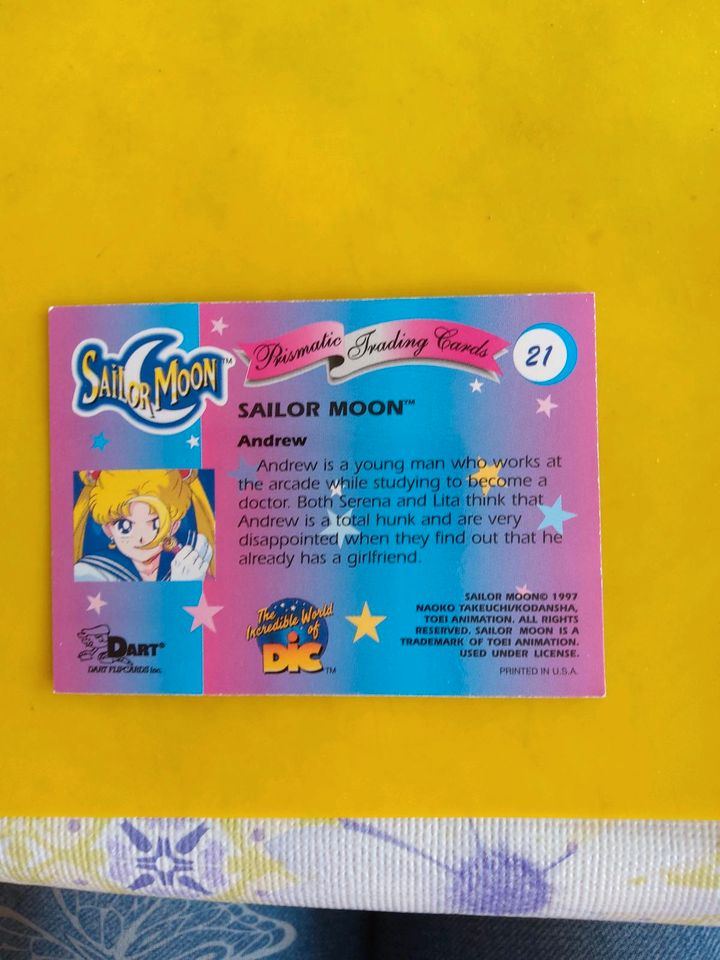 SUCHE Sailor Moon Prismatic Trading Cards! in Nabburg