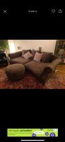 Big American Sofa Couch Chalet Gutman Kissen Hocker Stoff Braun Nordrhein-Westfalen - Rheinbach Vorschau
