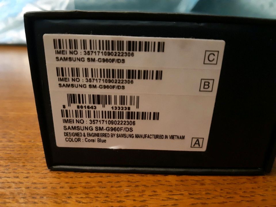 Samsung Galaxy S9 DUALSIM BLAU 64GB + Zubehör in Oberhausen