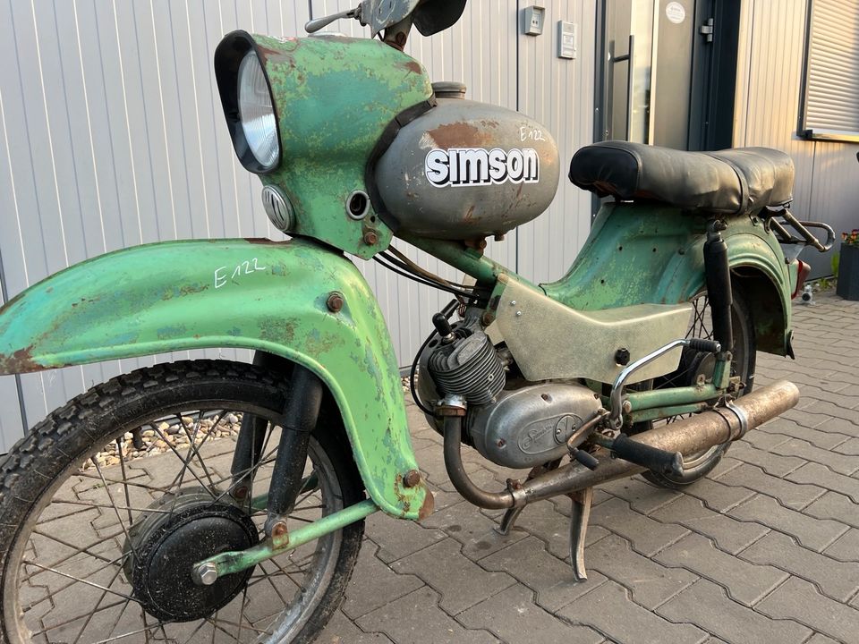 Simson Star SR4-2/1 SR4 1976 Moped Mofa Roller E122 in Osterweddingen