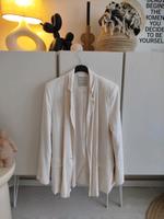 Linen Leinen Blazer Jacke Gr 38 Skandi beige creme Eimsbüttel - Hamburg Stellingen Vorschau