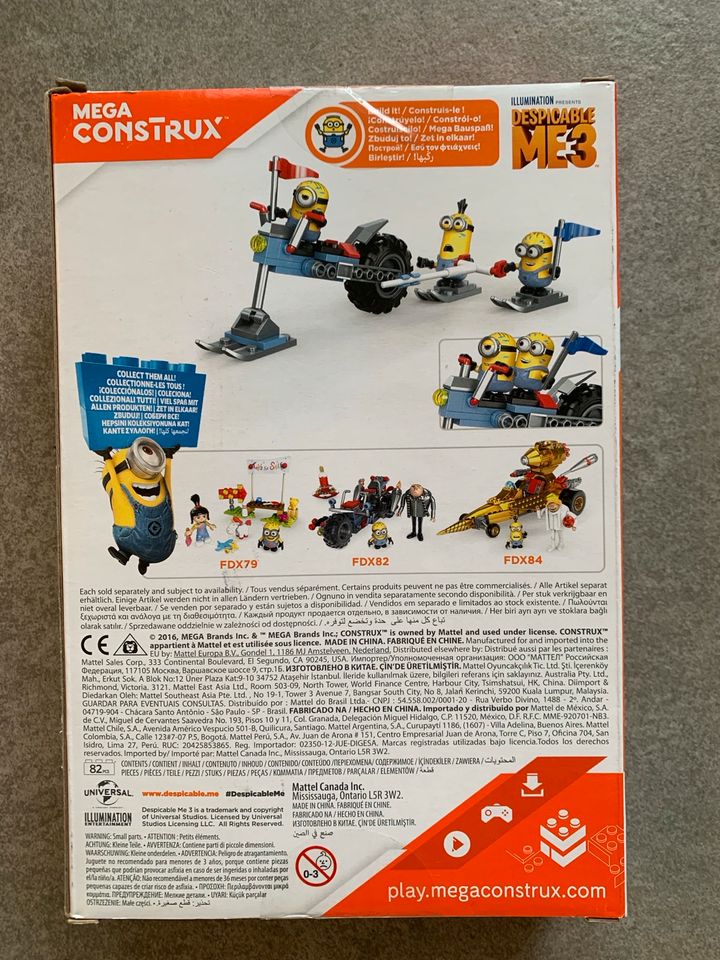 Mega Construx FFJ33 Minions Wild Waterski Bike neu OVP in Neuenkirchen-Vörden