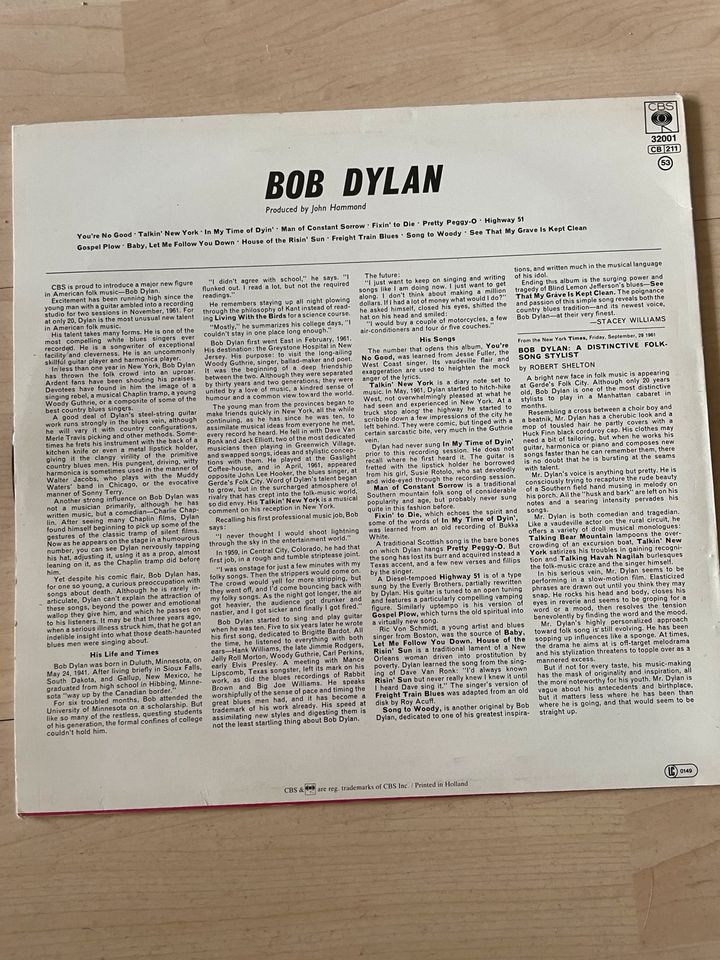 Bob Dylan, Vinyl, Schallplatte in Hamburg