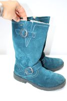 LURCHI Mädchen Stiefel Wildleder Blau Glitzer Gr. 34 Top Bayern - Ingolstadt Vorschau