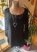 Tom Tailor Kleid Longbluse schwarz transparent M Saarland - Namborn Vorschau