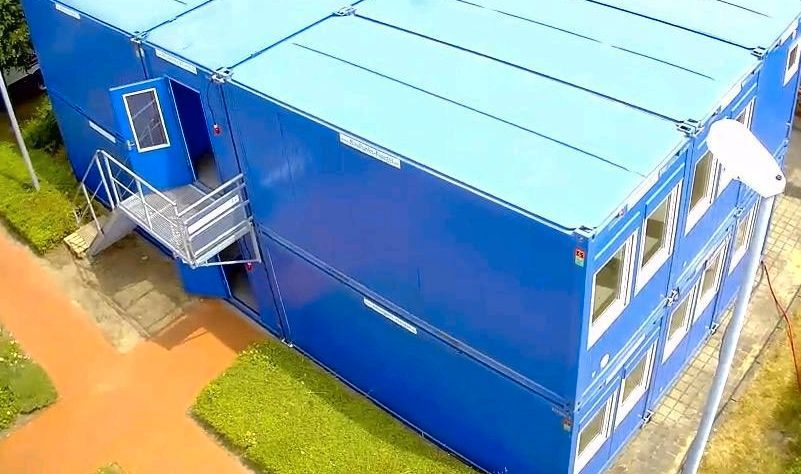 Bürocontainer mieten Wohncontainer Vermietung auch Anlagen mit WC in Bad Doberan