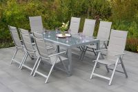 Gartentisch 190x100cm Alu-Gestell Outdoor Tisch UVP 426,- NEU Nordrhein-Westfalen - Paderborn Vorschau