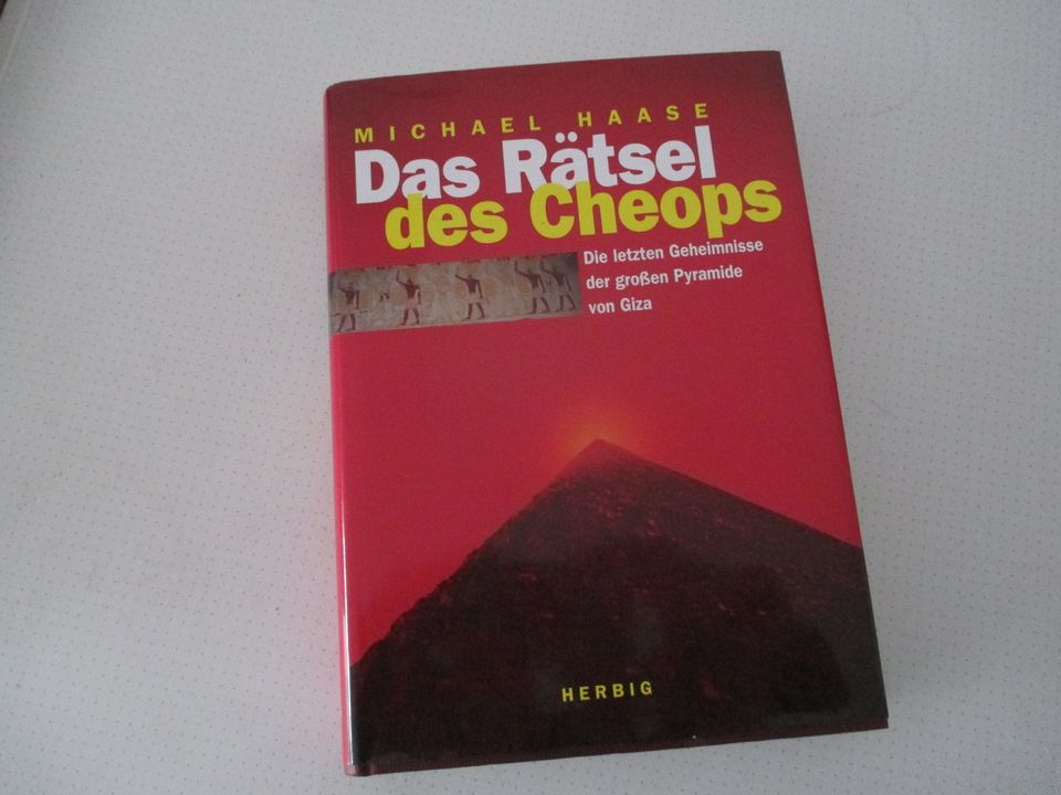 Das Rätsel des Cheops -Michael Haase-Buch in Kuppenheim