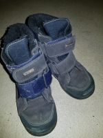 Däumling 25 Kinderschuh Kinderstiefel blau Klett Winter Brandenburg - Birkenwerder Vorschau