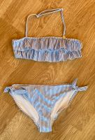 Mädchen Bikini blau weiß gestreift 158/164 - TOP Hessen - Modautal Vorschau