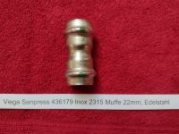 Sanpress 436179 Inox 2315 Muffe 22mm Bayern - Obertraubling Vorschau