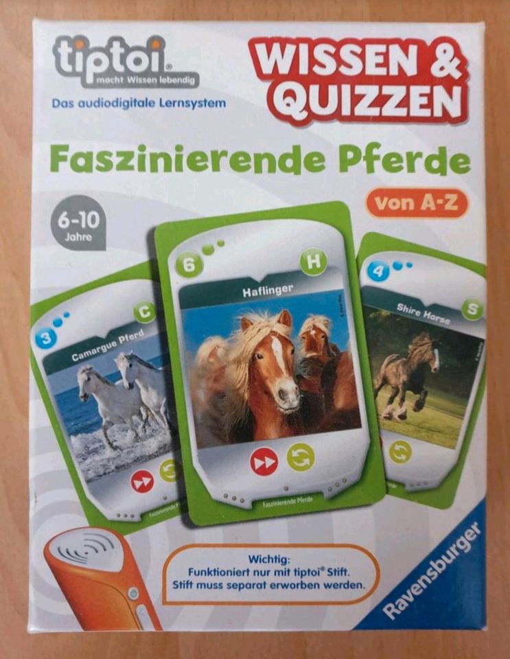 Tip Toi Wissen & Quizzen "Faszinierende Pferde" in Oberursel (Taunus)