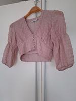 Bluse cropped Damen Gr. 38 NA-KD rosé Bayern - Gars am Inn Vorschau