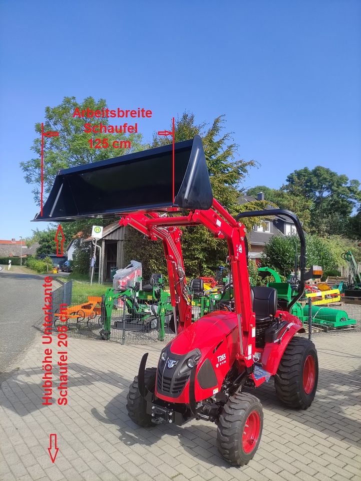 Allradtraktor 26PS Hydrostat Frontlader Gabel+Schaufel Kraftpaket in Berne