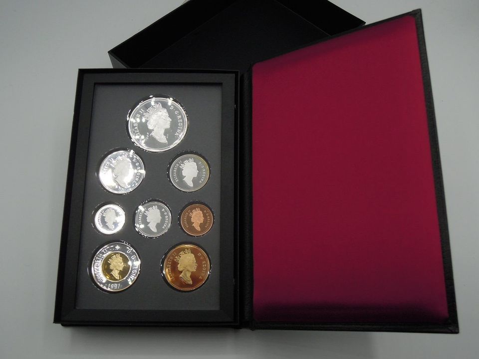 Münzen - Royal canadian mint proof set 1997 (überw. Silber) in Kobern-Gondorf