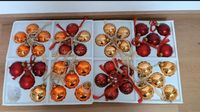 Christbaumschmuck Weihnachten aus Glas rot, gold, orange Bayern - Pfarrkirchen Vorschau