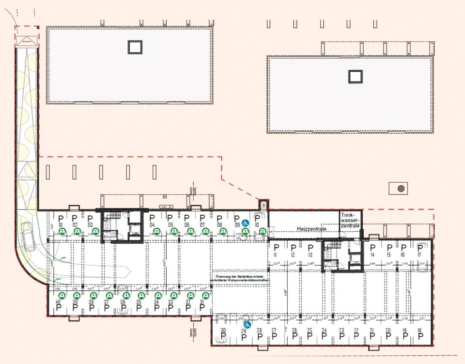 Moderne 2-Zimmer-Wohnung im 2. OG (Neubau) in Freinsheim