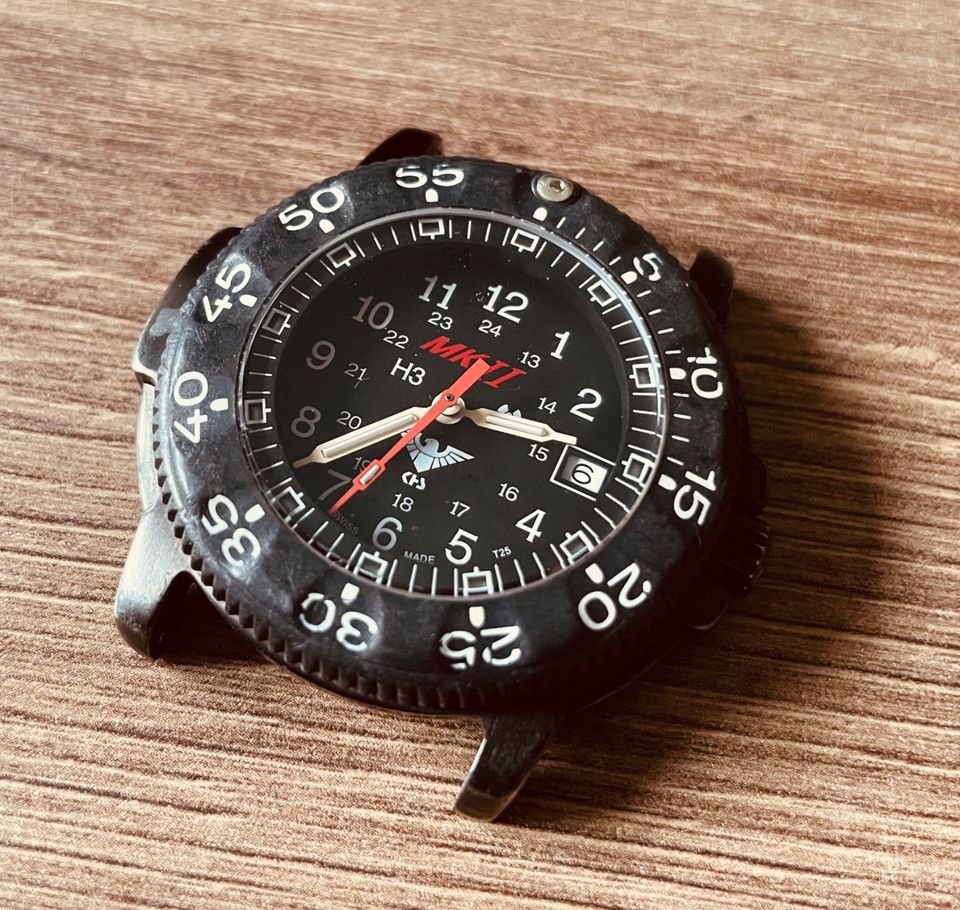 KHS Uhr MK2 Armbanduhr mit Verpackung (Box) in Neuensalz