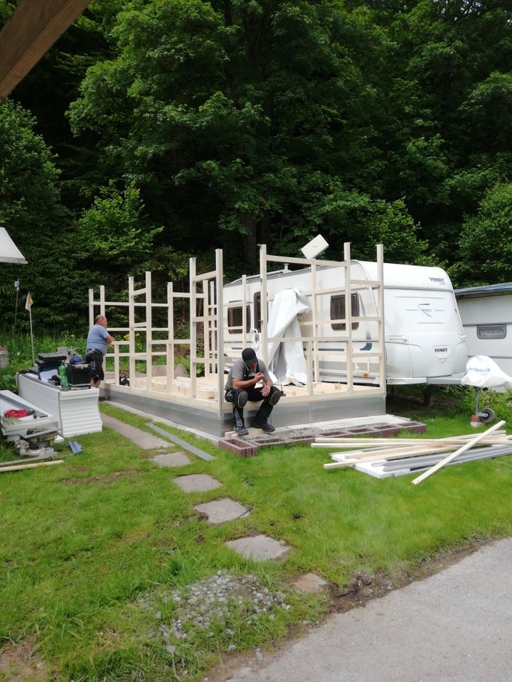 Stellplatz Cpl. Kleinenzhof - Schwarzwald mit festem Dauervorzelt in Bad Wildbad