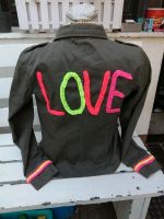 Jacke Jeansjacke Boho Hippi Ibiza Italy Blogger Neon Köln - Marienburg Vorschau