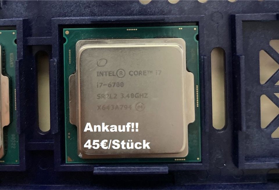 CPU Ankauf - Ankauf Intel i7-6700 - i7-6700 Ankauf in Essen