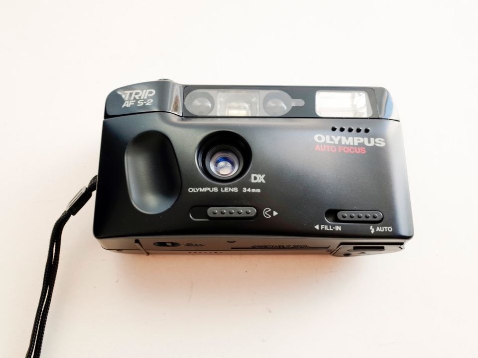 Olympus Trip AF S-2 Analog Filmkamera 35mm vintage IN OVP in Berlin