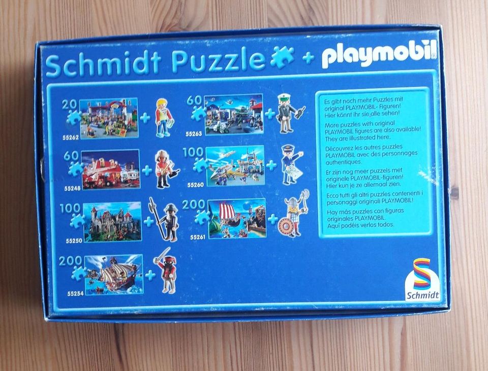 Playmobil Piraten Puzzle Schmidt 200 Teile in Bufleben