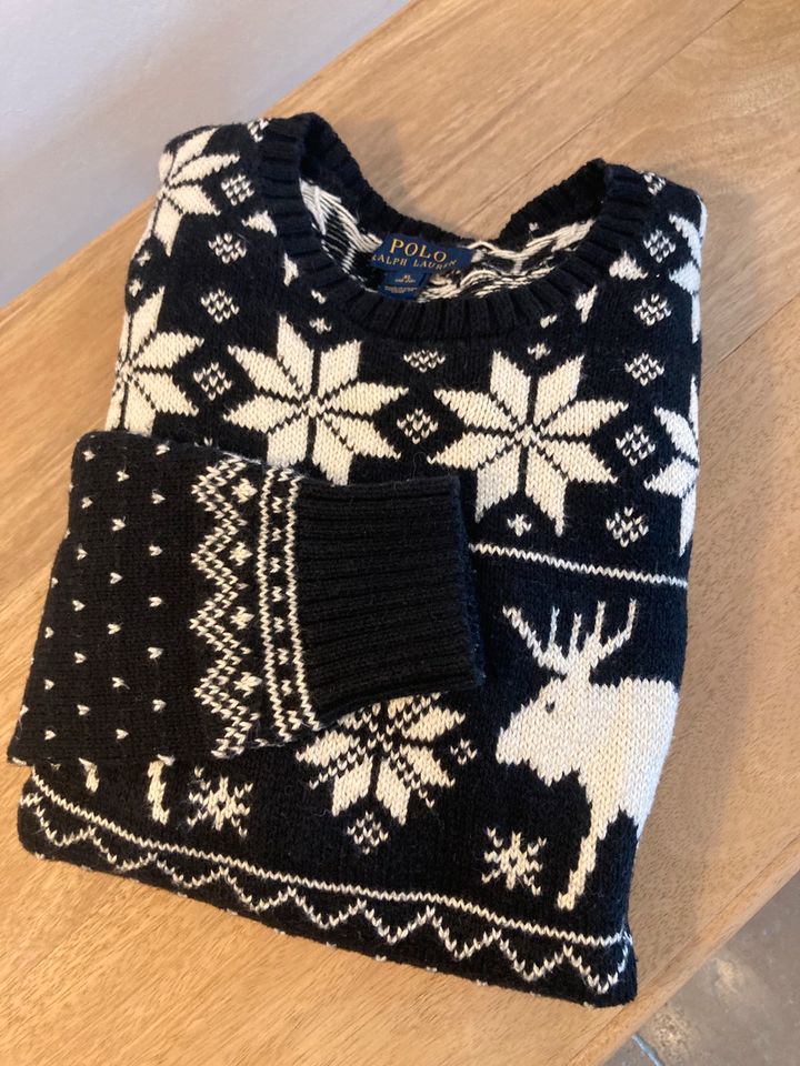 Polo Ralph Lauren Pullover Norweger Wolle 38 M in Ammerndorf