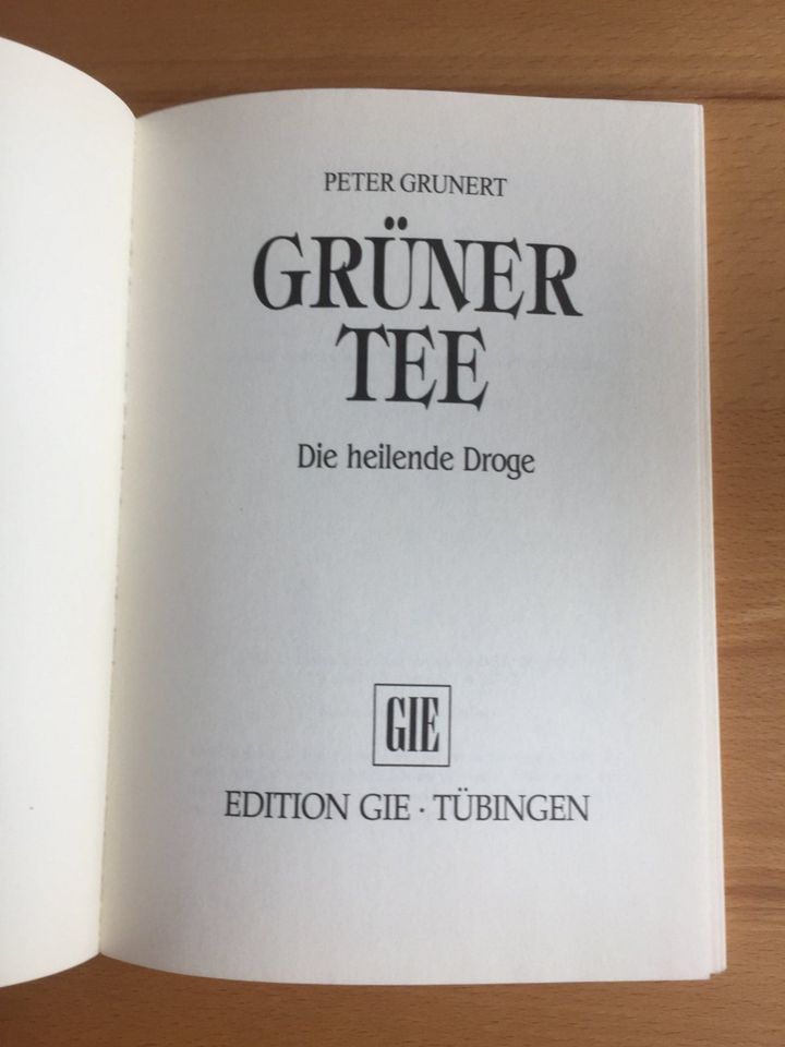 Grüner Tee. Die heilende Droge. in Merseburg