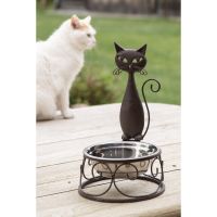 Katzennapf Futternapf Napf Metall Katze Landhaus Vintage 19 x 32 Nordrhein-Westfalen - Moers Vorschau