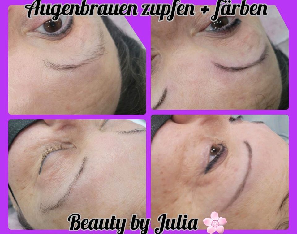 Wimpernlifting/Augenbrauenlifting färben gratis in Osterburken