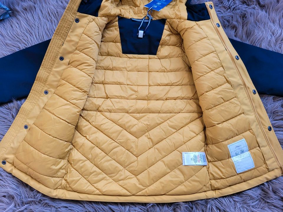 *neu* Tom Joule Joules Jacke Gr. 122 gelb navy Jungen NP 90€ in Wetschen