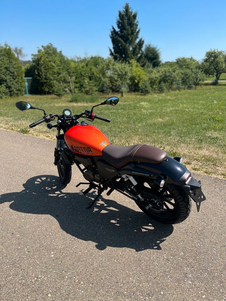 QJ Motor SRV 125 ABS *15PS*LED*3 Jahre Garantie *Chopper*Harley* in Geislingen an der Steige