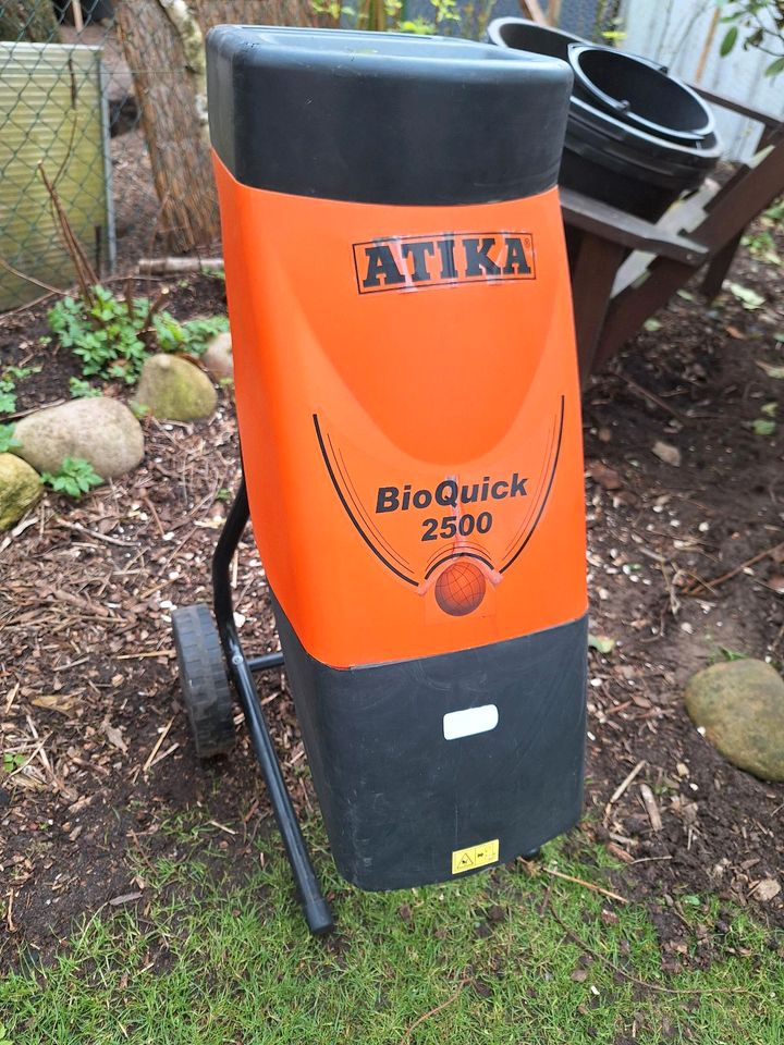 Häcksler Atika Bio Quick 2500 in Bad Bramstedt