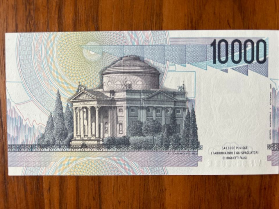 Italien 10000 Lire 1984 UNC Lira Banknote Geldschein in Frankenthal (Pfalz)