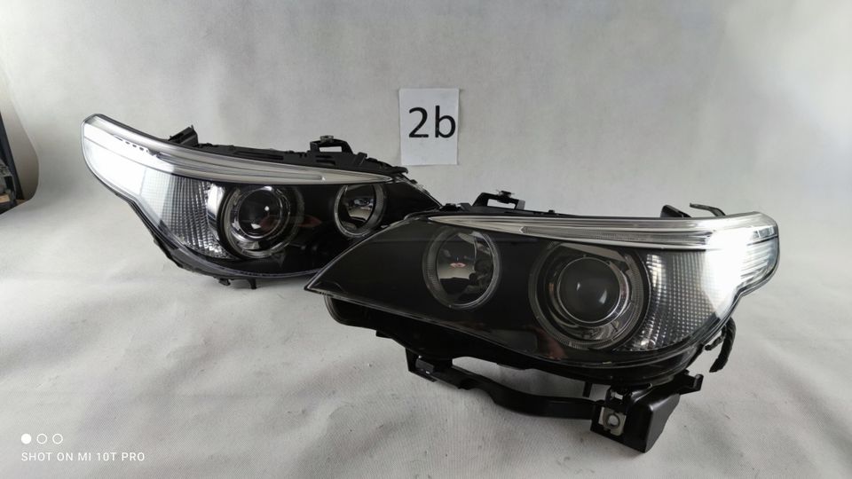 BMW E60 E61 XENON DYNAMISCH LINKS RECHTS KURVENLICHT D2S in Neu-Isenburg