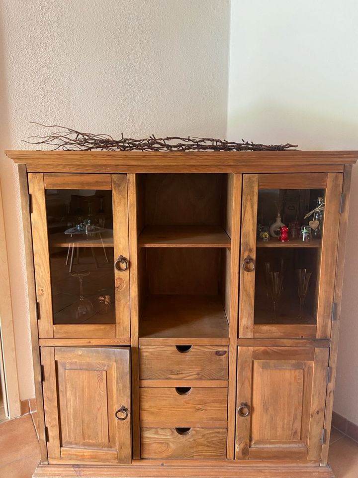 Highboard Hochschrank Vitrine  Puebla in Straubing