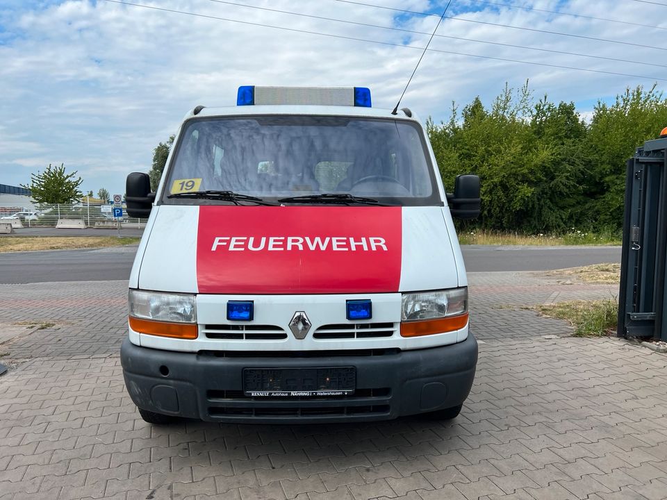 Renault Master Feuerwehr Diesel Bus 9 Sitze Transporter AHK in Osterweddingen