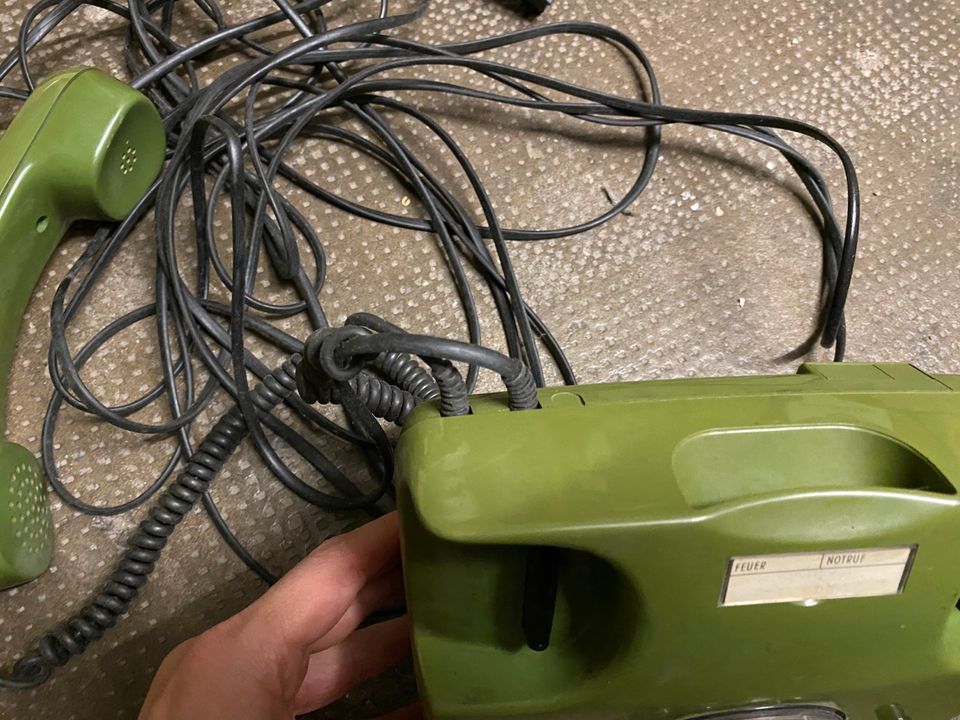 Original vintage Siemens Wählscheiben Telefon in Herne