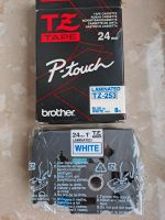 Brother TZ-253 P-touch Schriftband 24 mm BLAU auf WEISS 24 mm Baden-Württemberg - Gosheim Vorschau