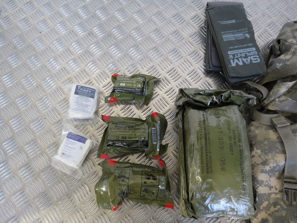 North American Rescue Combat Casualty Response Kit - Erste Hilfe in Kirchhundem