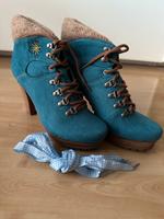 Stiefeletten Tamaris blau/türkis Gr. 38 Rheinland-Pfalz - Neuwied Vorschau