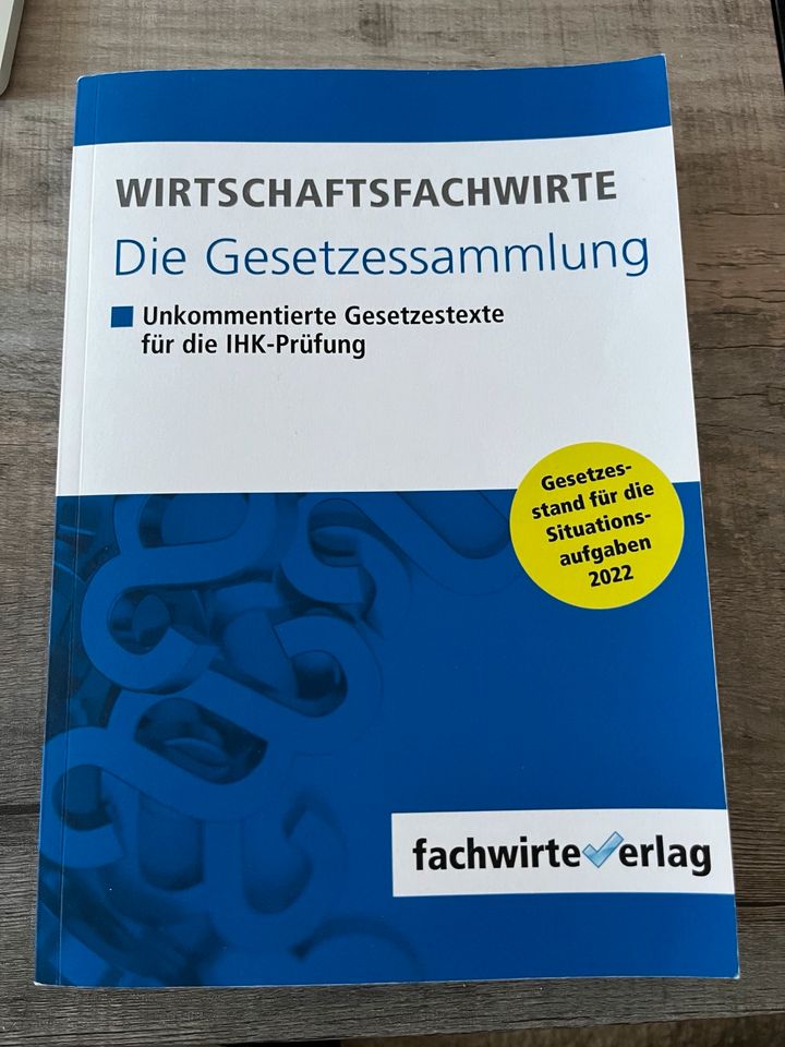 Wirtschaftsfachwirte Die Gesetzessammlung in Hamburg