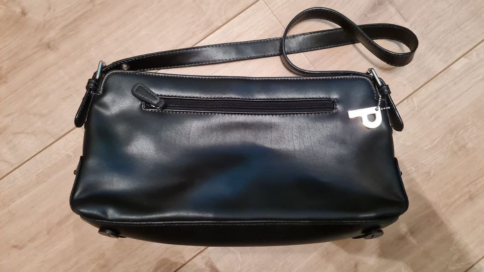 Tasche, Handtasche, Umhängetasche Picard schwarz, echtleder in Seevetal