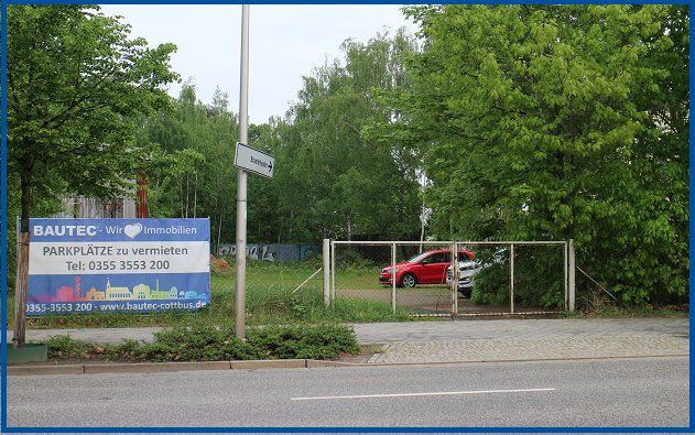 Bahnhofsnähe - PKW-Stellplatz zu vermieten! in Cottbus