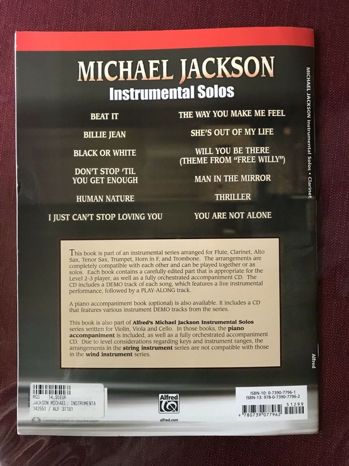Michael Jackson Instrumental Solos in Esens