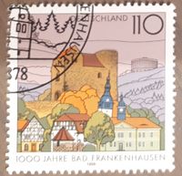 Briefmarke 1000 Jahre Bad Frankenhausen, Ersttagsstempel Bayern - Sachsen bei Ansbach Vorschau