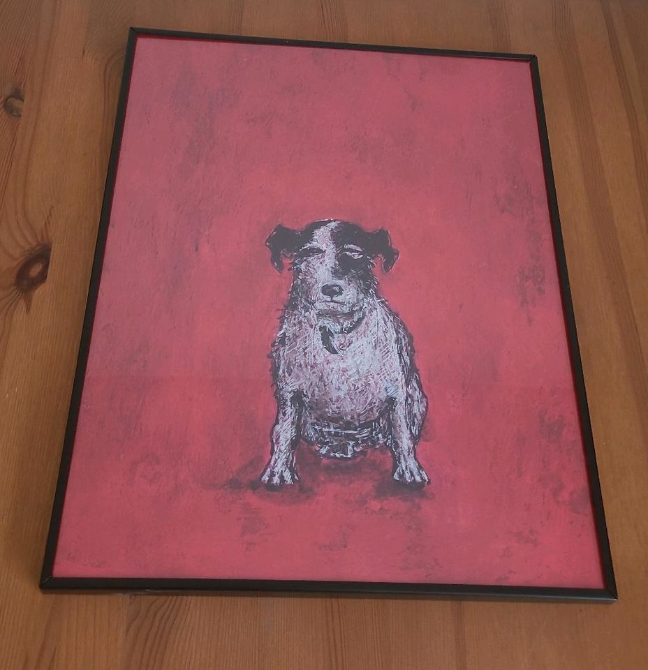 IKEA Bild "Small Dog" von Sam Toft aus den 90ern in Sersheim