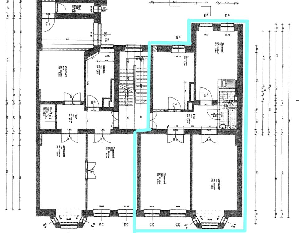 Schmuckes 4-Raum Altbaubüro direkt Schönhauser Allee in Berlin